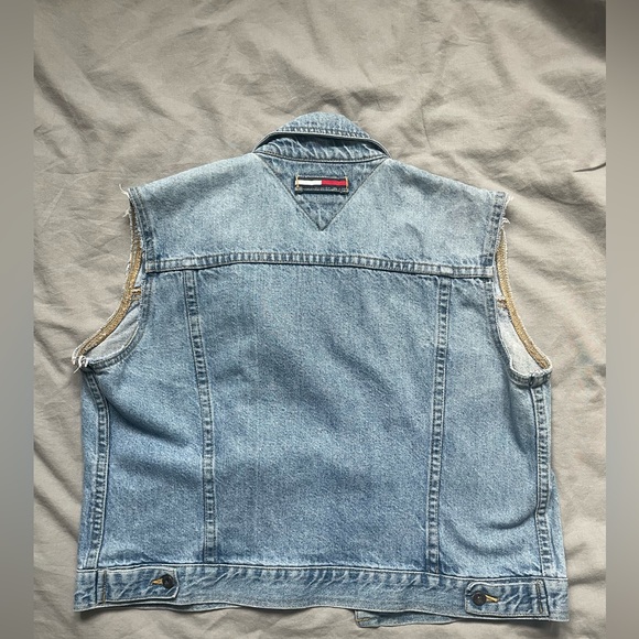 Vintage Tommy Hilfiger Denim Vest - Picture 2 of 4